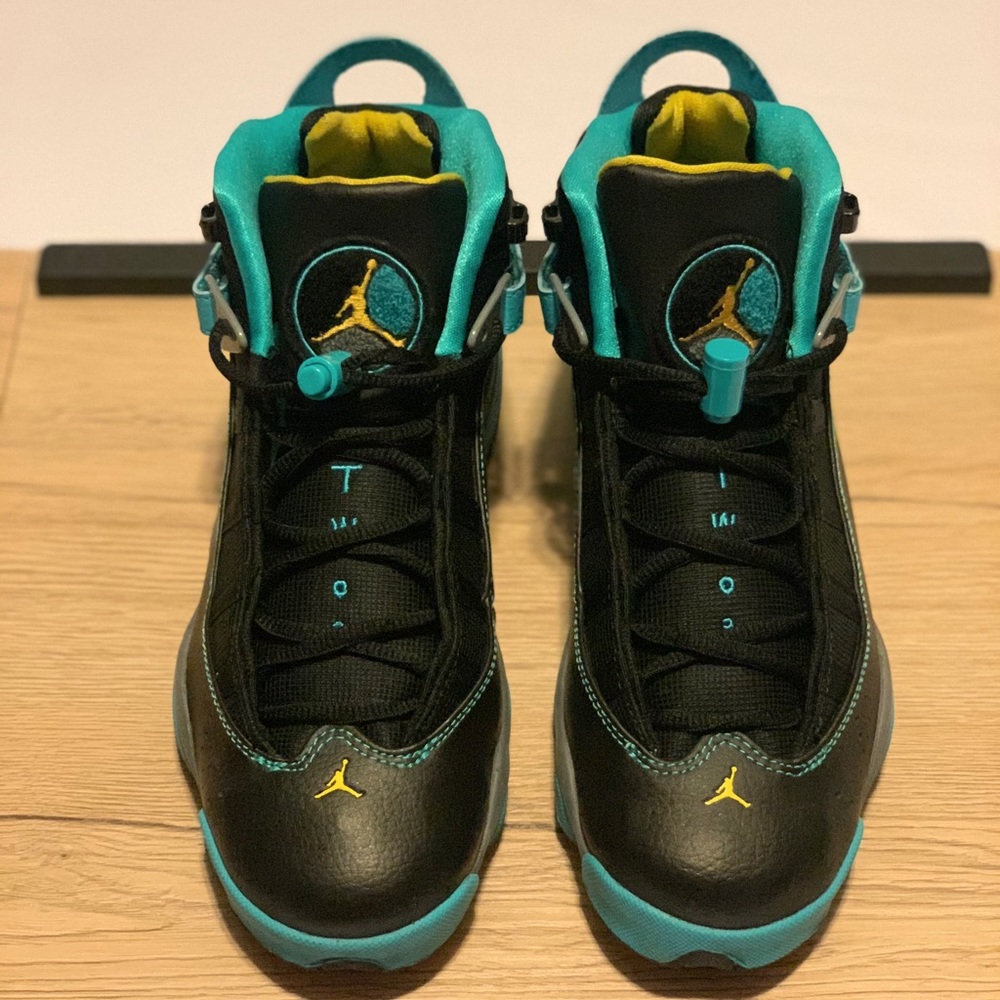 Big Boys 6 Rings Gamma Blue Jordans Sz 7
